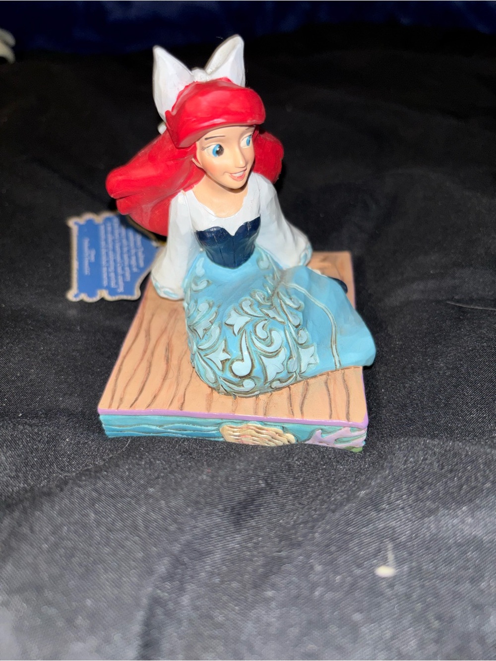 5 PC Set Jim Shore Ariel Figurine in Red and Blue Little Mermaid home decor